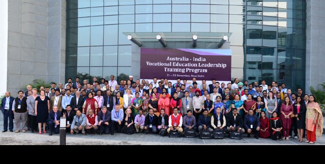 Australia partners with India for leadership training in skills education 